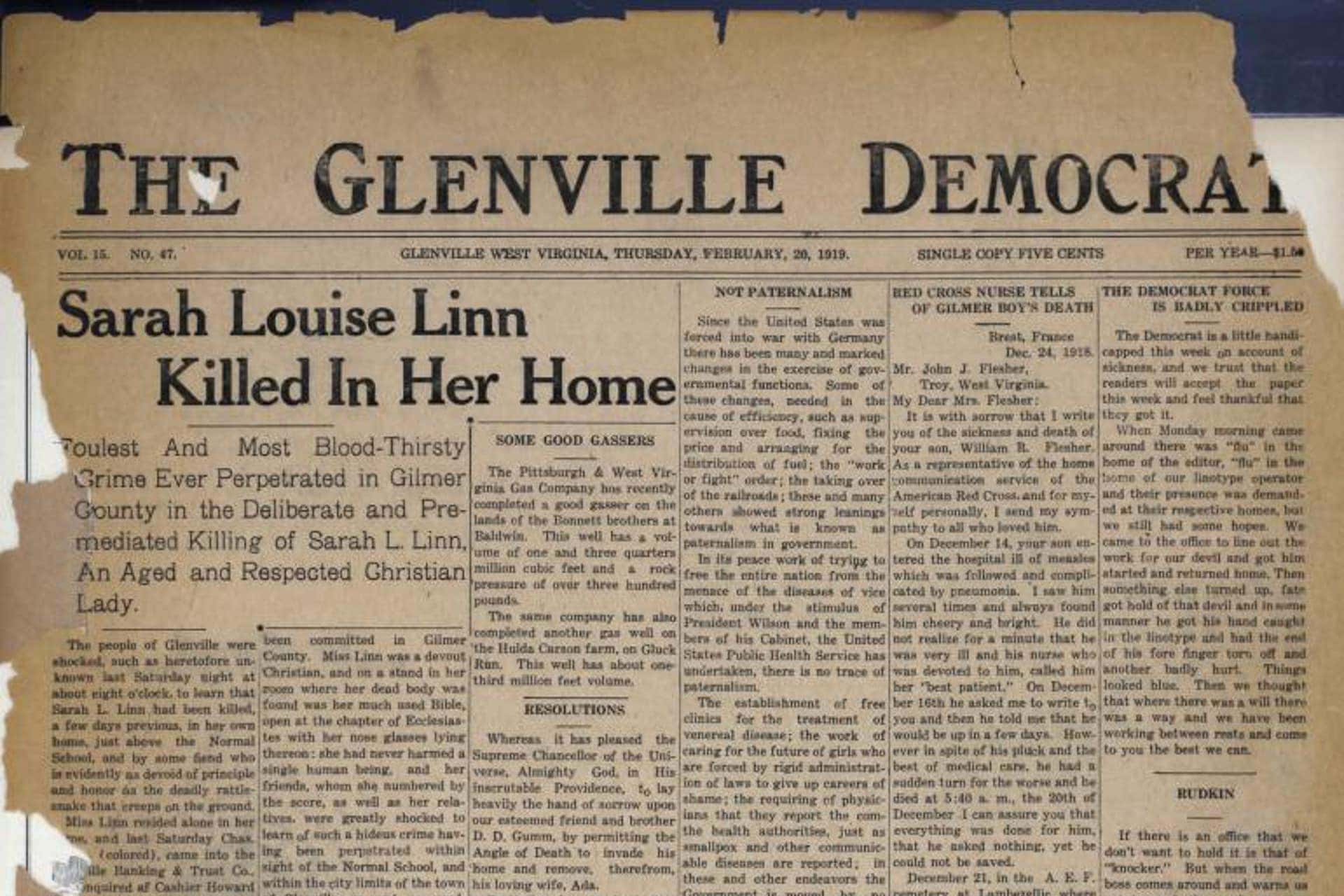 1919 Glenville Democrat