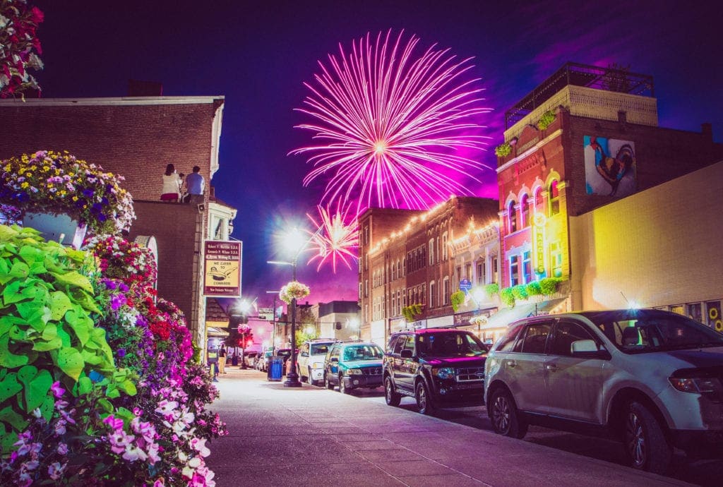 Fireworks and Flowers