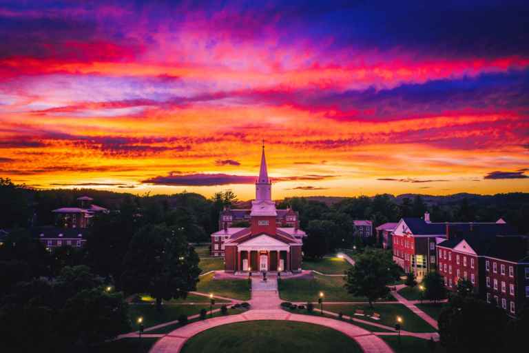 Wesley Chapel at Sunset