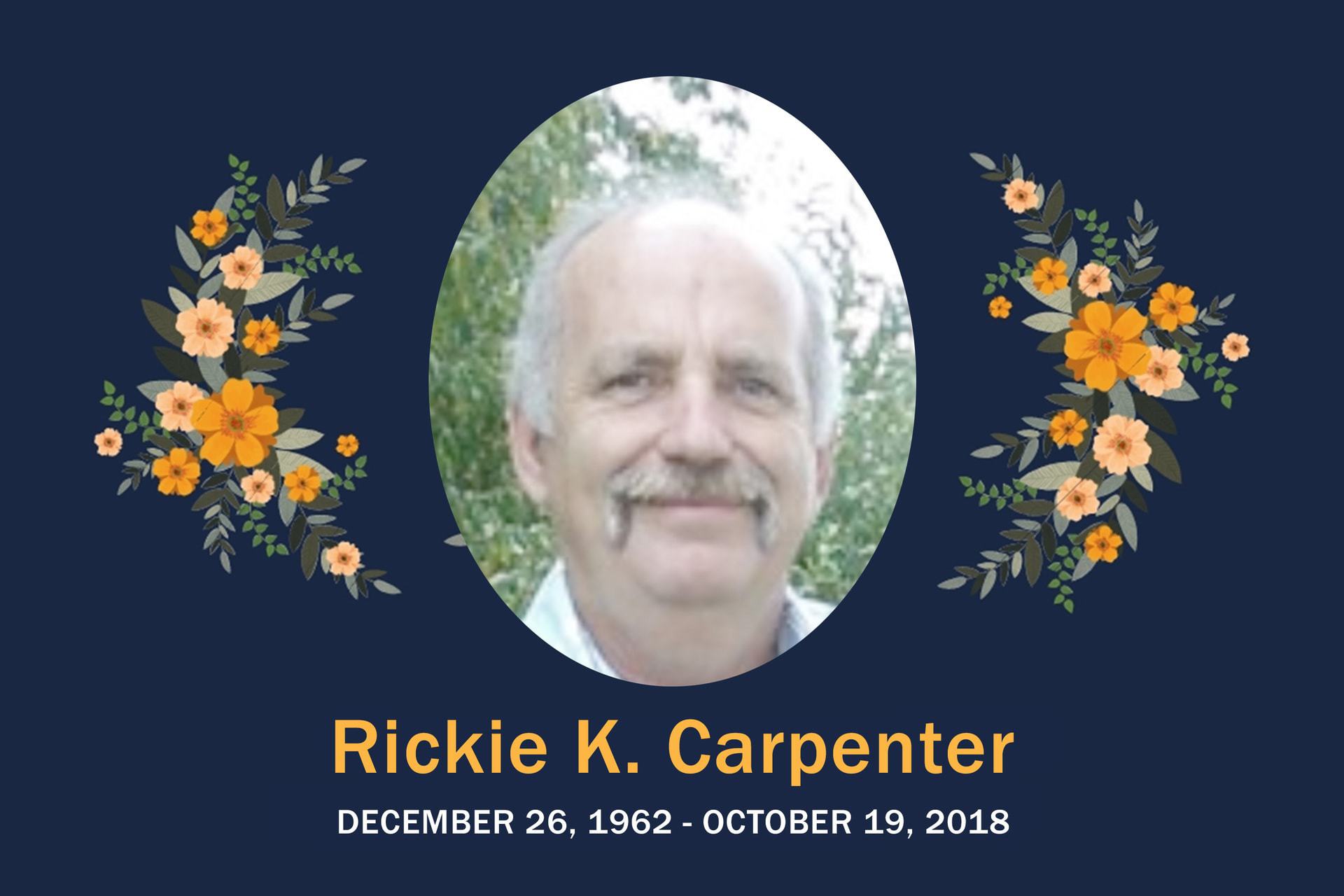 Obituary Rickie Carpenter