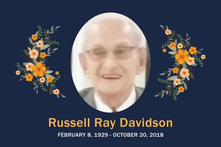 Obituary Davidson
