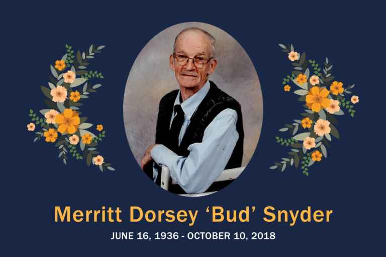 Obituary Merritt Snyder