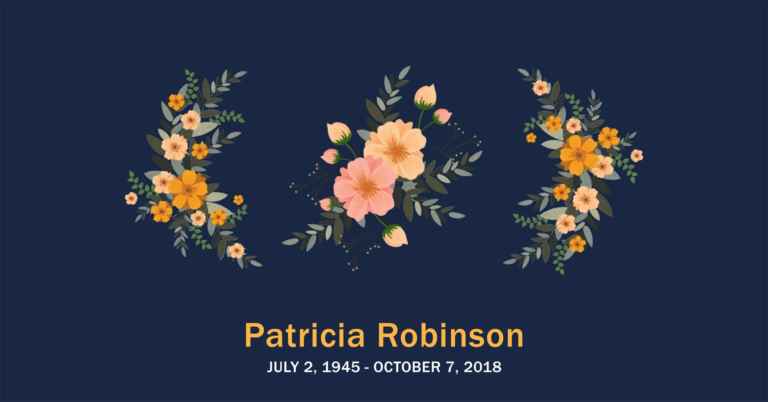 Obituary Robinson