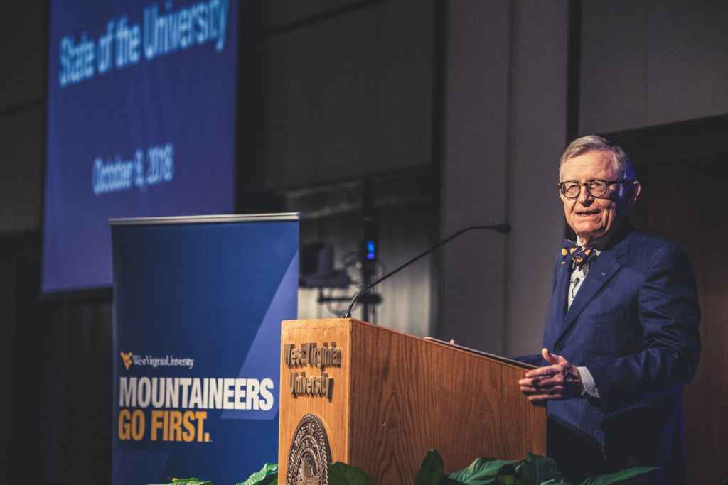 WVU President Gordon Gee