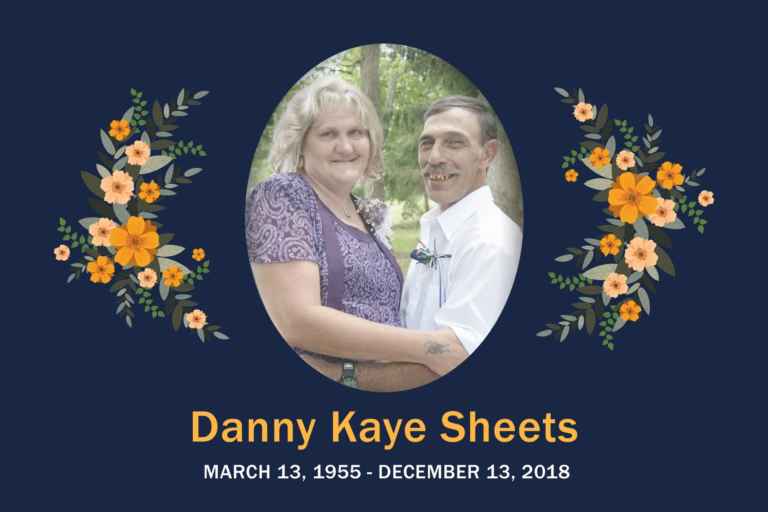 Obituary Danny Sheets