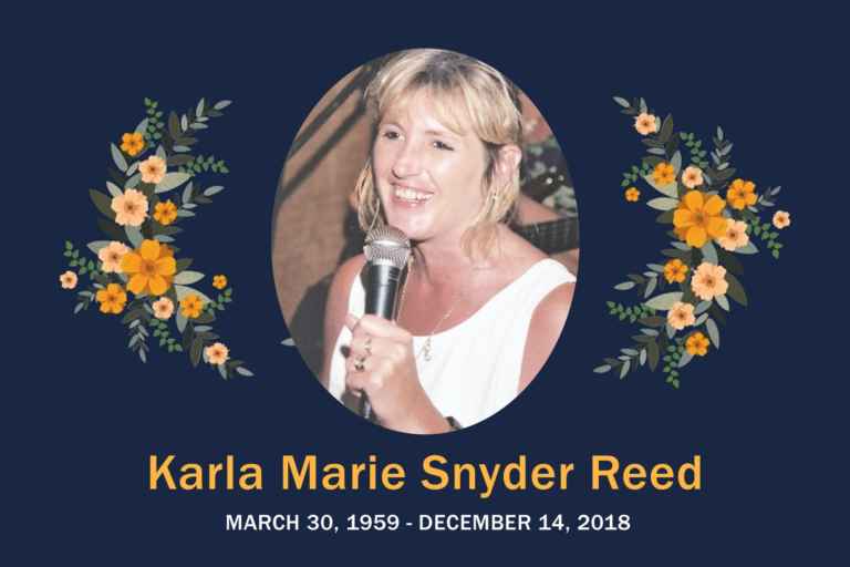 Obituary Karla Reed