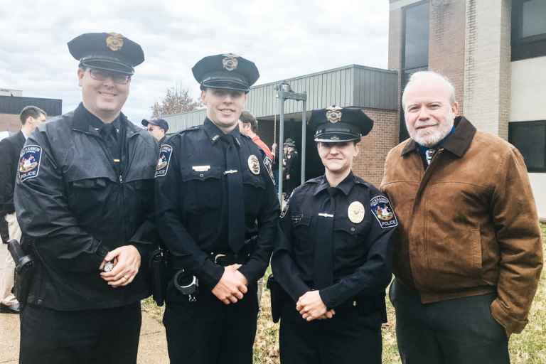 Police graduation