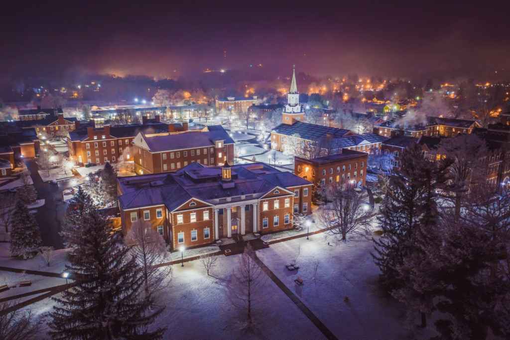 Wesleyan in Winter
