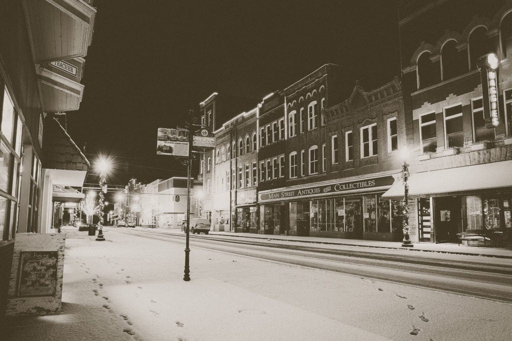 Historic Buildings on Main Street Buckhannon