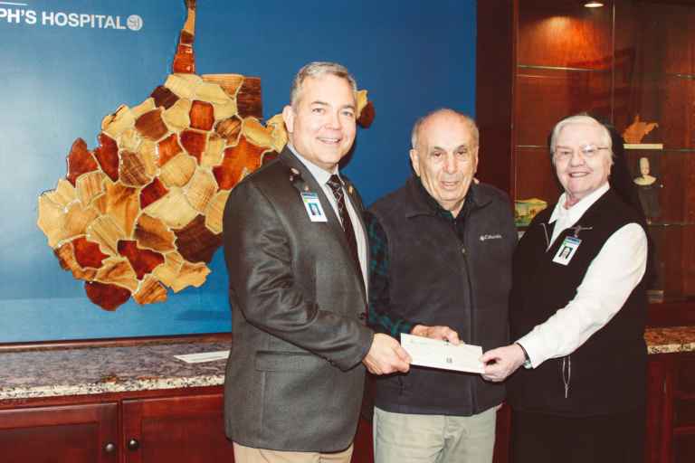 Mike Ross donation to St. Joseph's Hospital