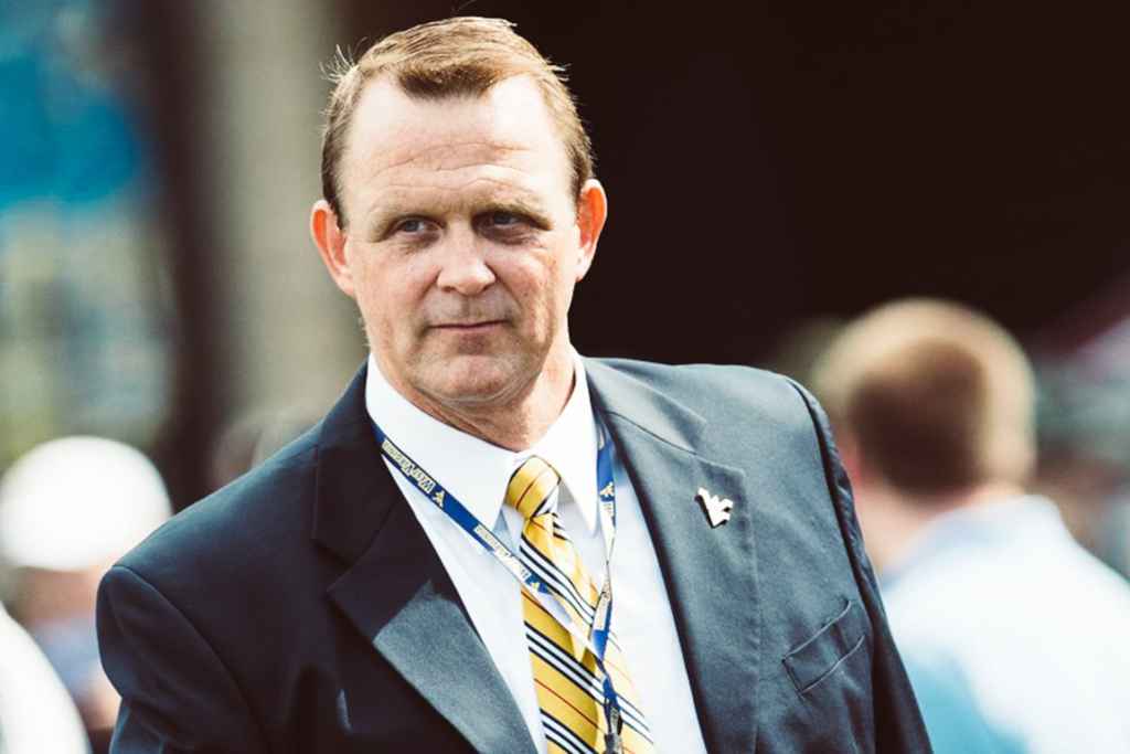 WVU Director of Athletics Shane Lyons