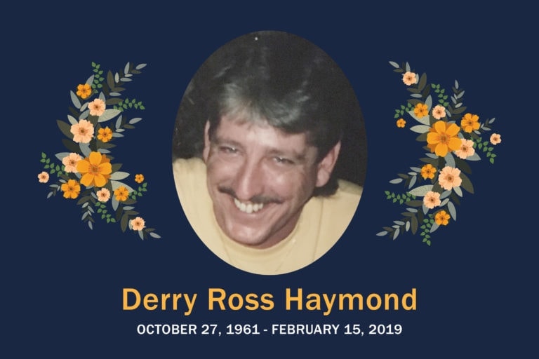 Obituary Derry Haymond