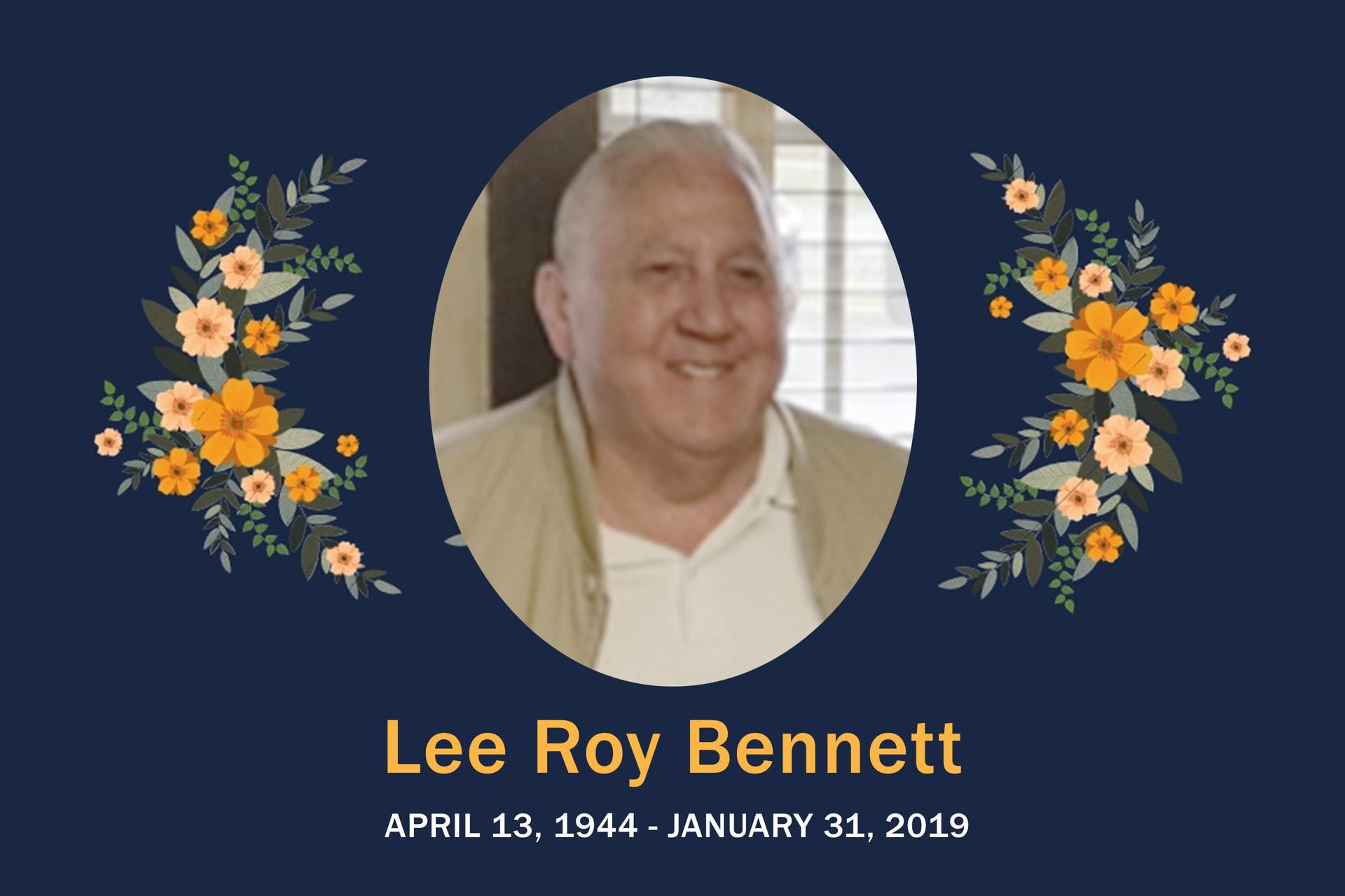 Obituary Lee Roy Bennett