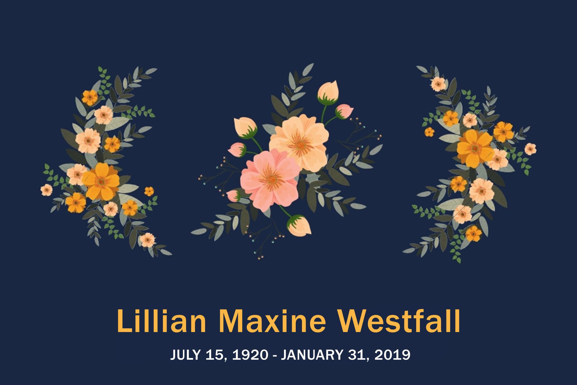 Obituary Lillian Westfall