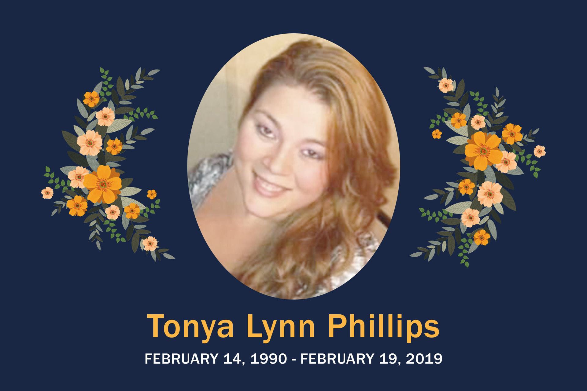 Obituary Tonya Phillips