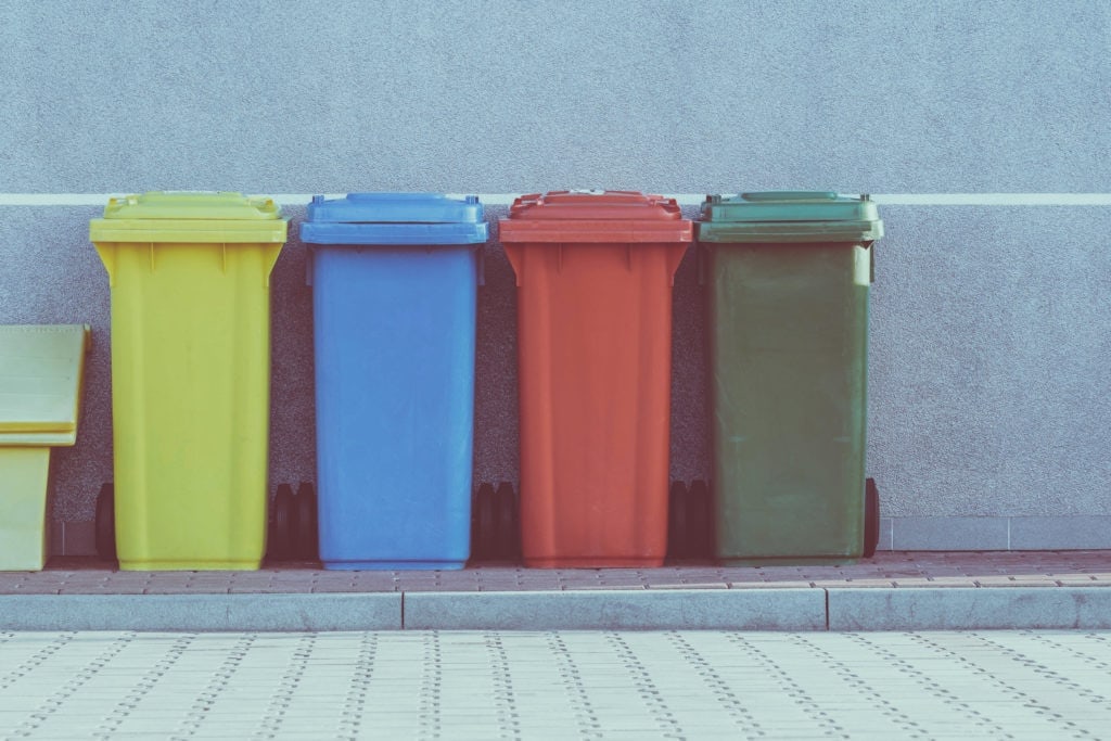 Trash cans