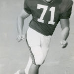 Dennis Harrah during University of Miami football days