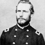 George R. Latham, Colonel, 5th W. Va. Cav., portrait in Union uniform