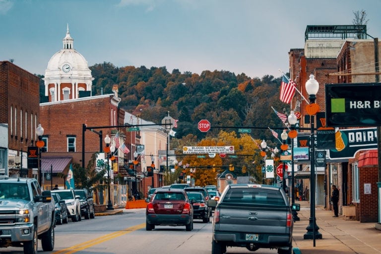 Buckhannon downtown main street