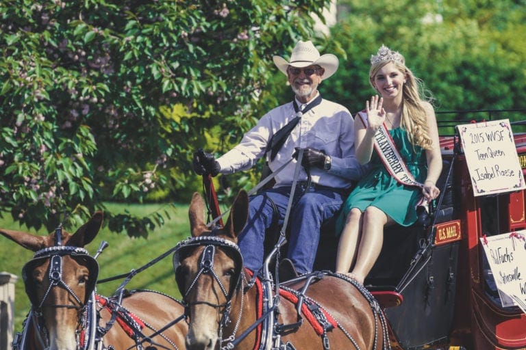 Strawberry Festival Horse and Carriage Parade