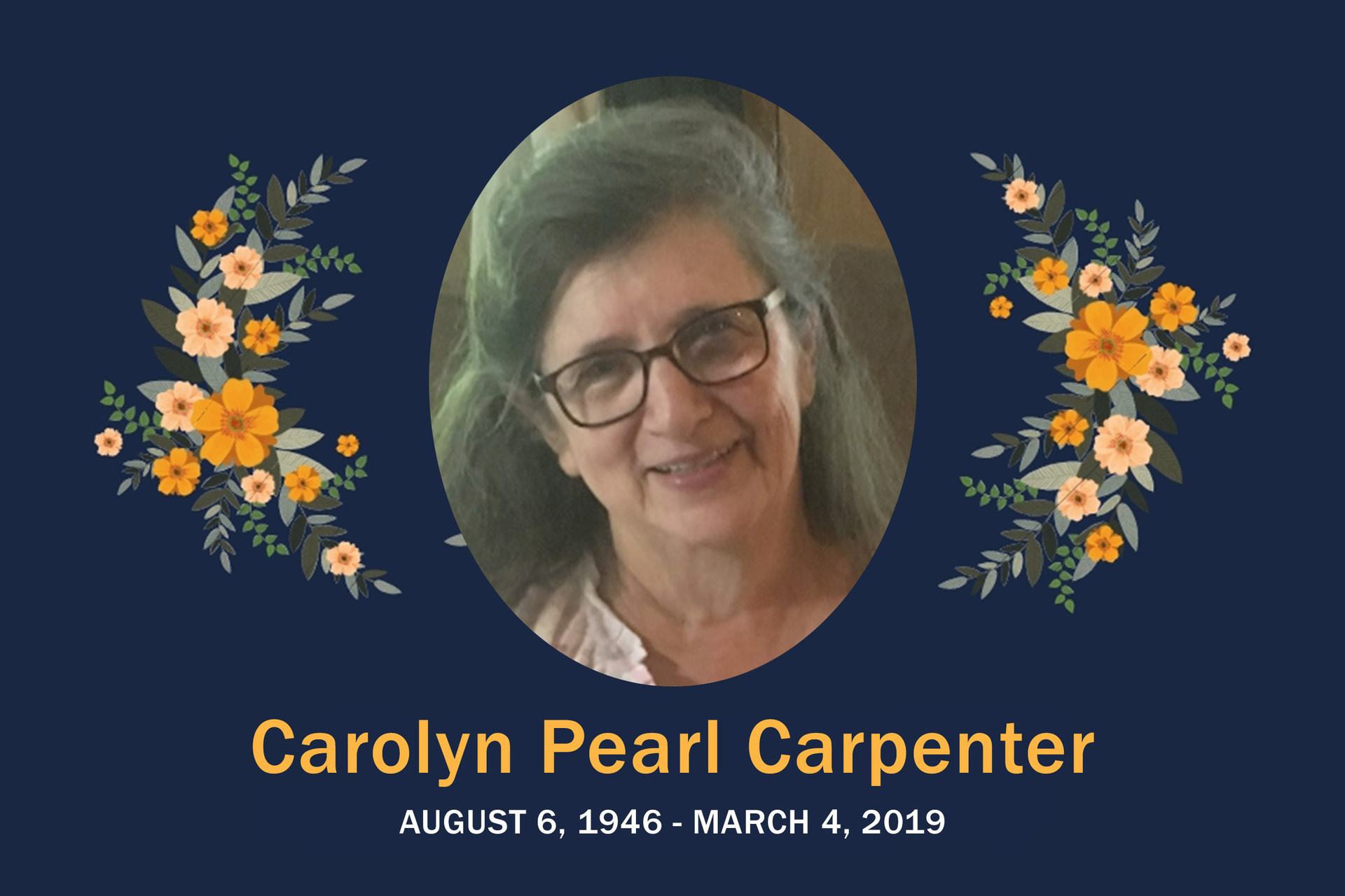 Obituary Carolyn Carpenter