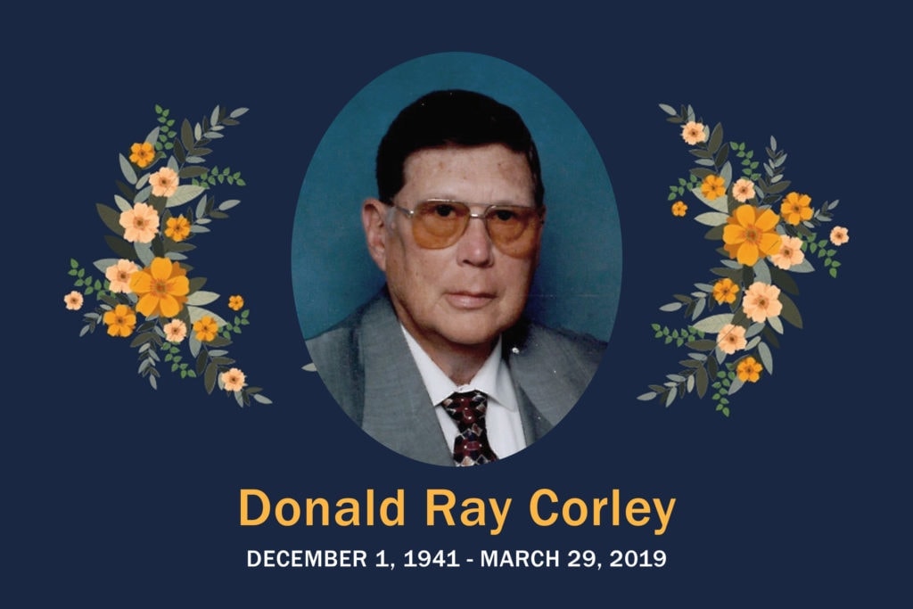 Obituary Donald Corley