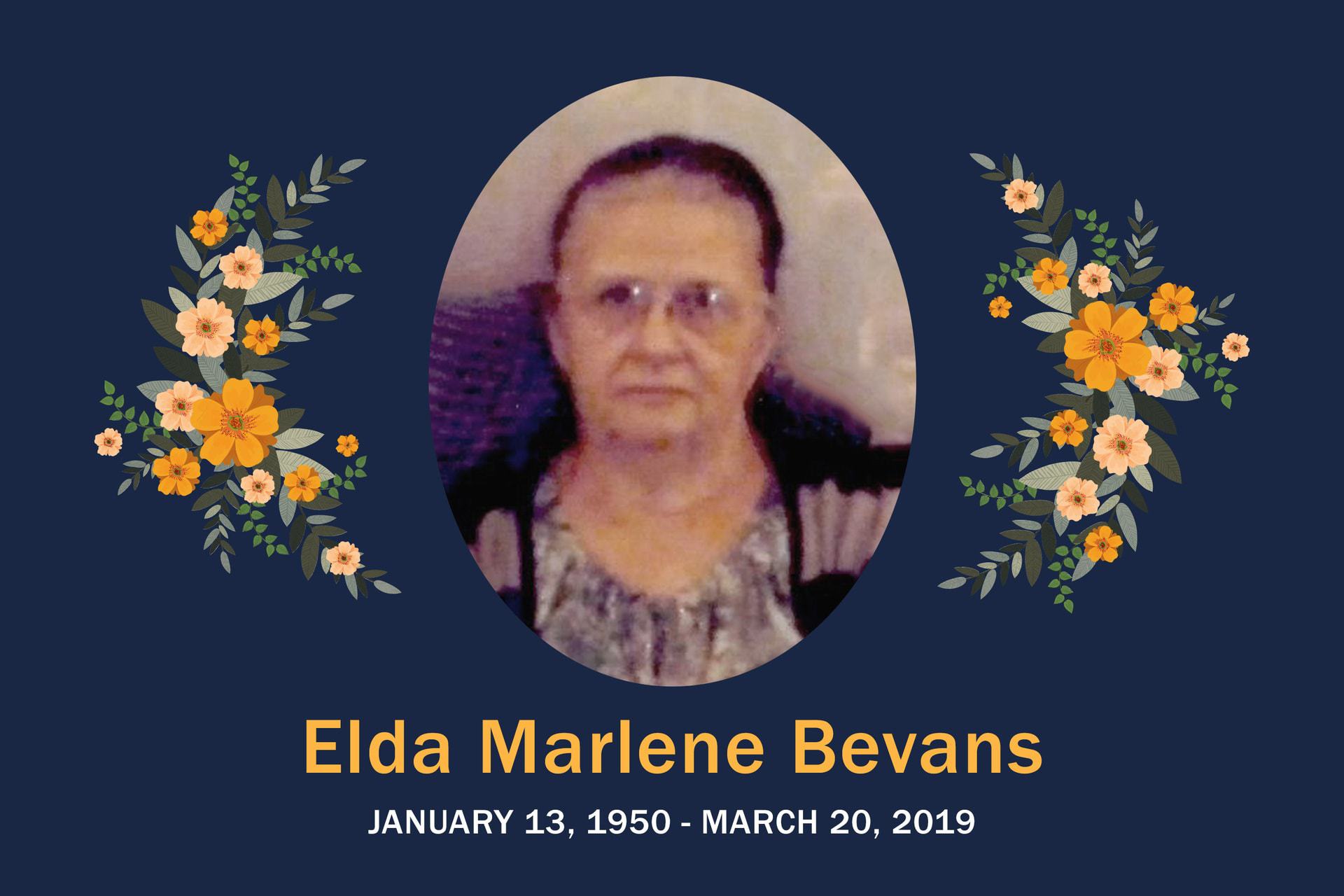 Obituary Elda Bevans
