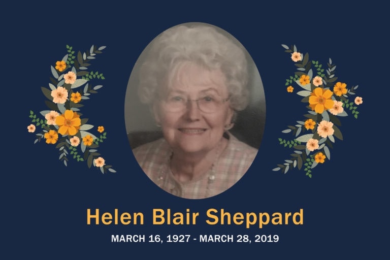 Obituary Helen Sheppard 1