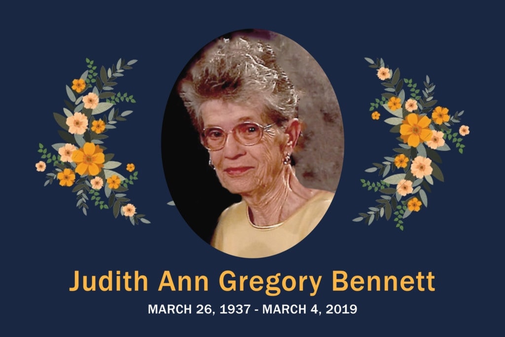 Obituary Judith Bennett