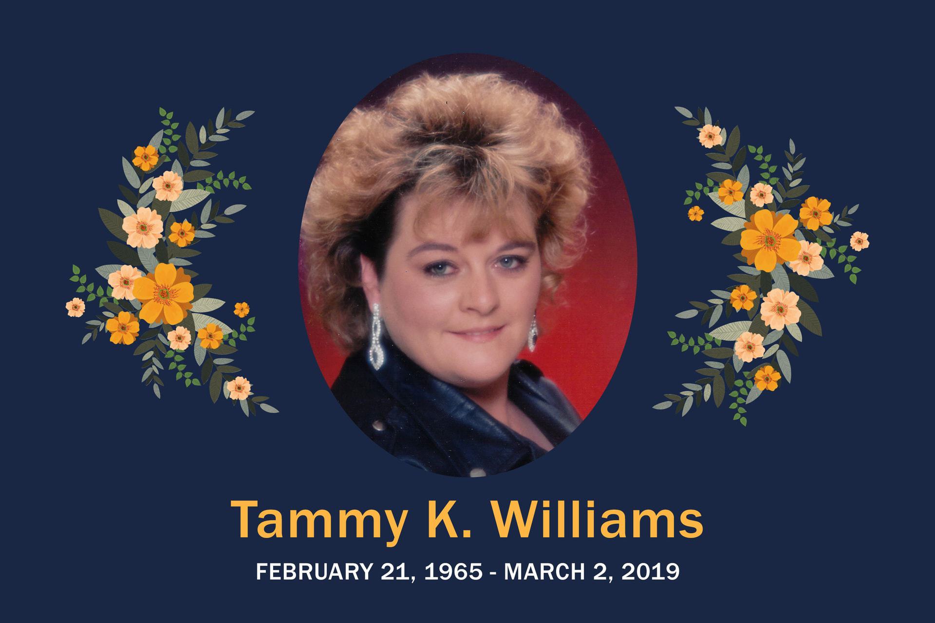 Obituary Tammy Williams
