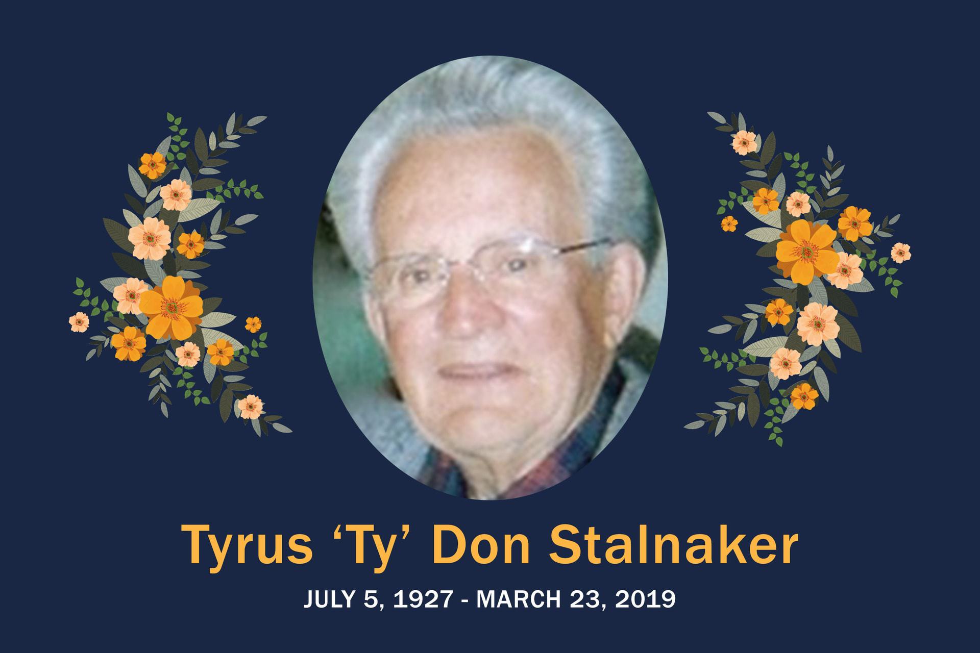Obituary Ty Stalnaker