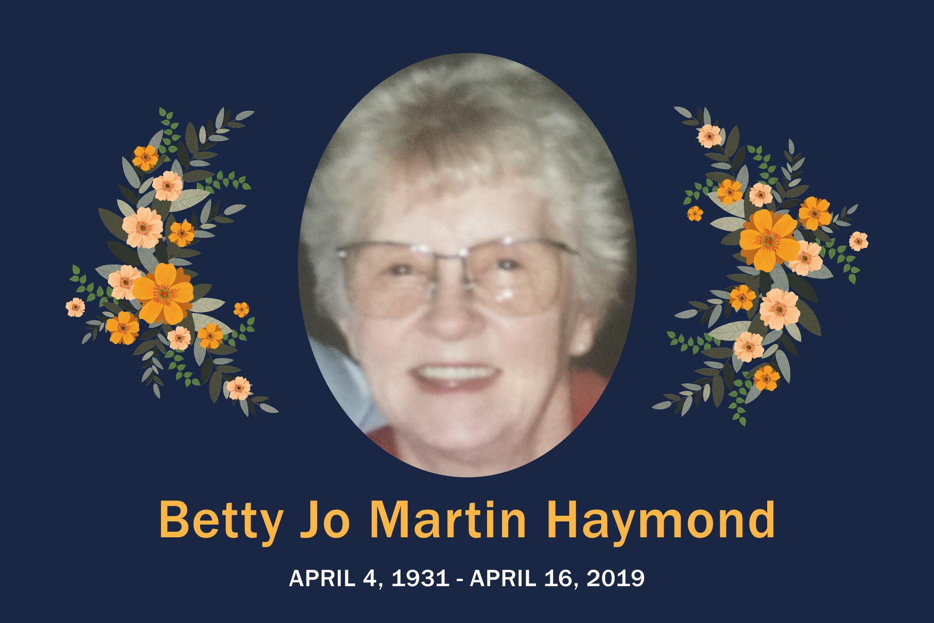 Obituary Haymond