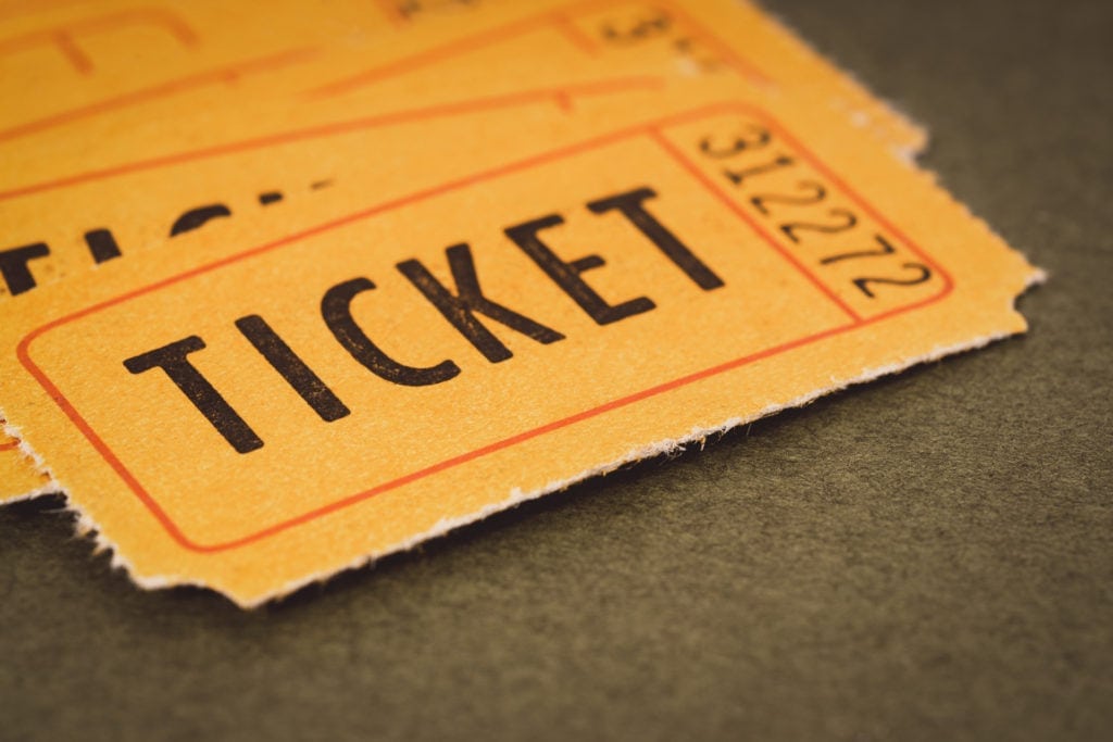 Raffle ticket