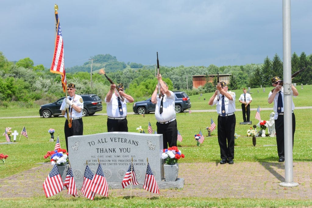 Sunday’s Memorial Day observance attracts largest crowd yet, but Brown says the B-U community needs to do better