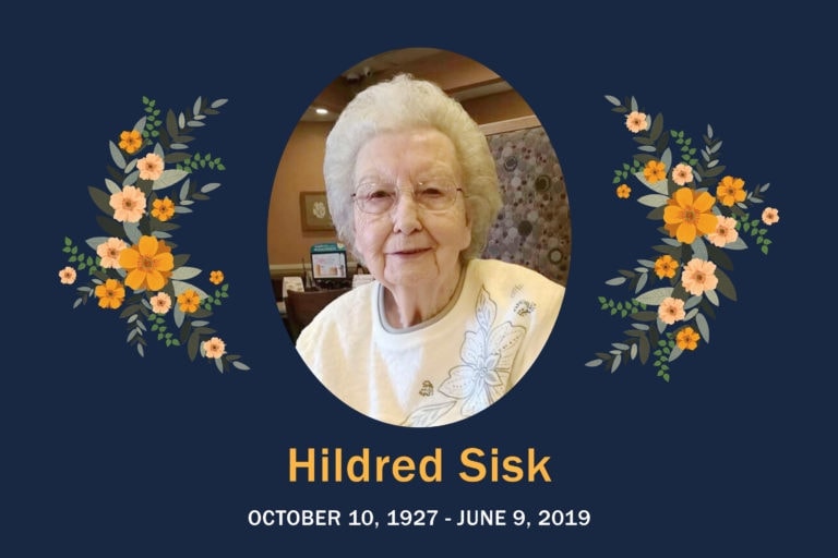 Obituary hildred sisk