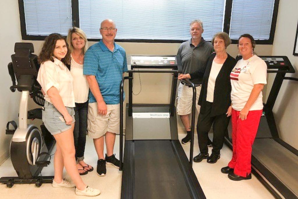 Treadmill donation SJMH