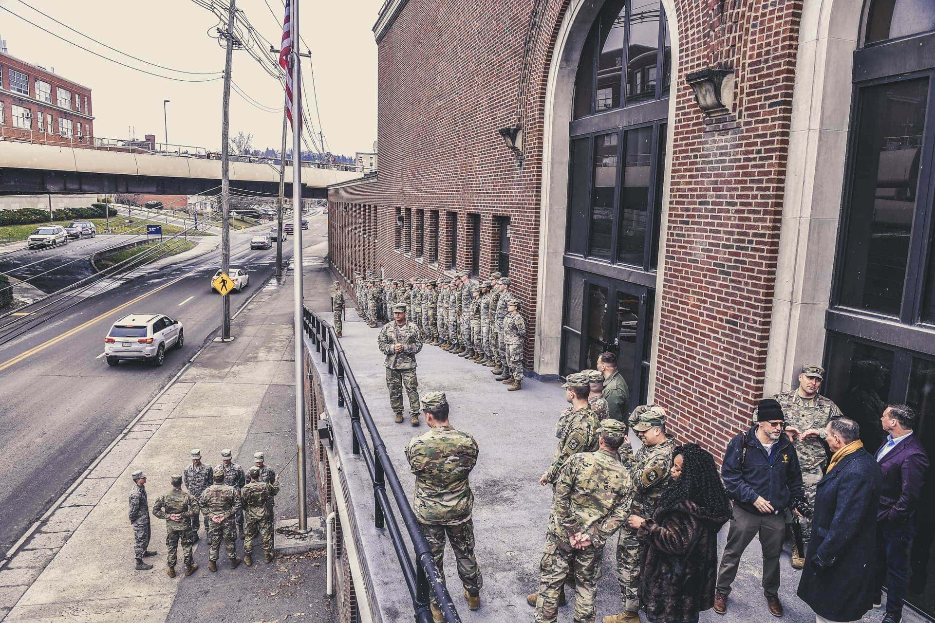 Army and Air Force ROTC were among the denizens of Stansbury Hall since WVU Athletics left in 1970. WVU will begin demolition there this summer.