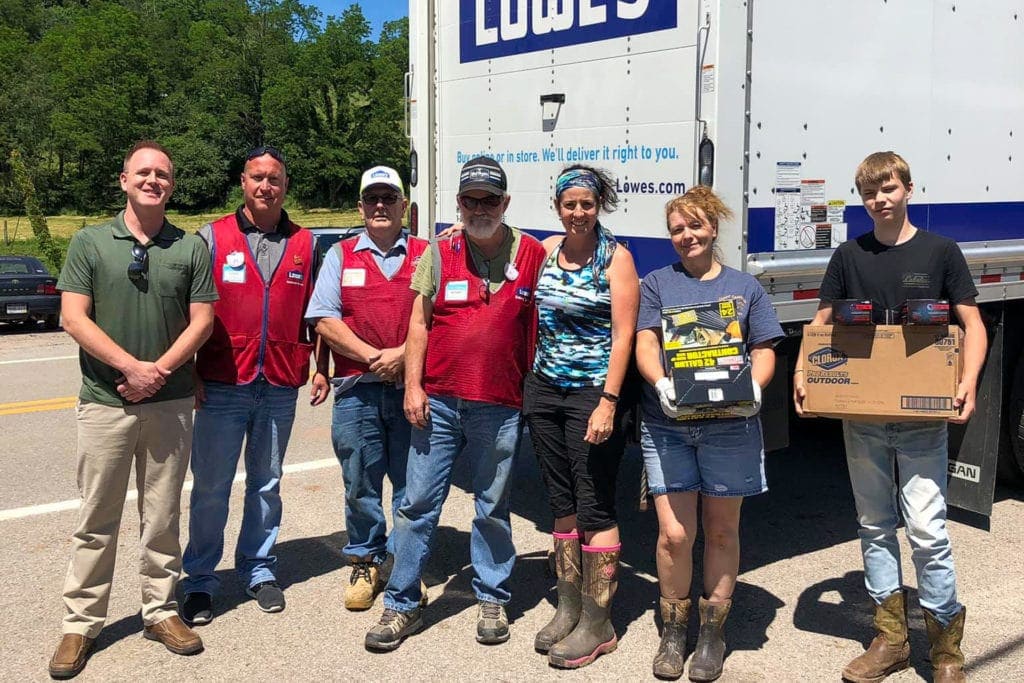 Assisting neighbors in need: Upshur County businesses, organizations lend a helping hand to Randolph County flood victims