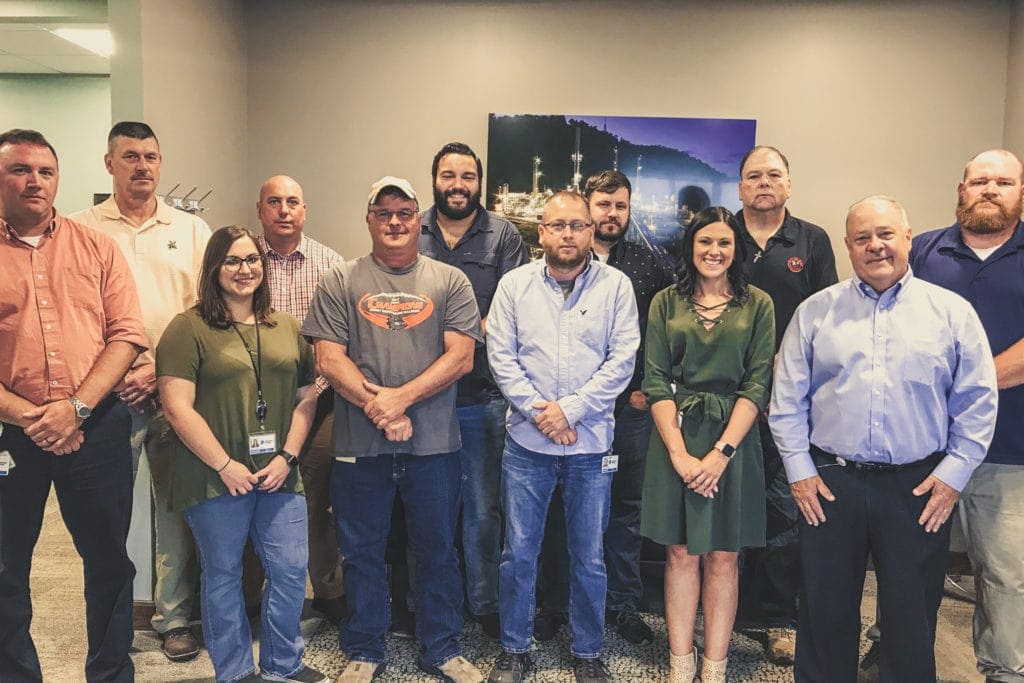 AGA Safety Award DETI Safety Leadership Team