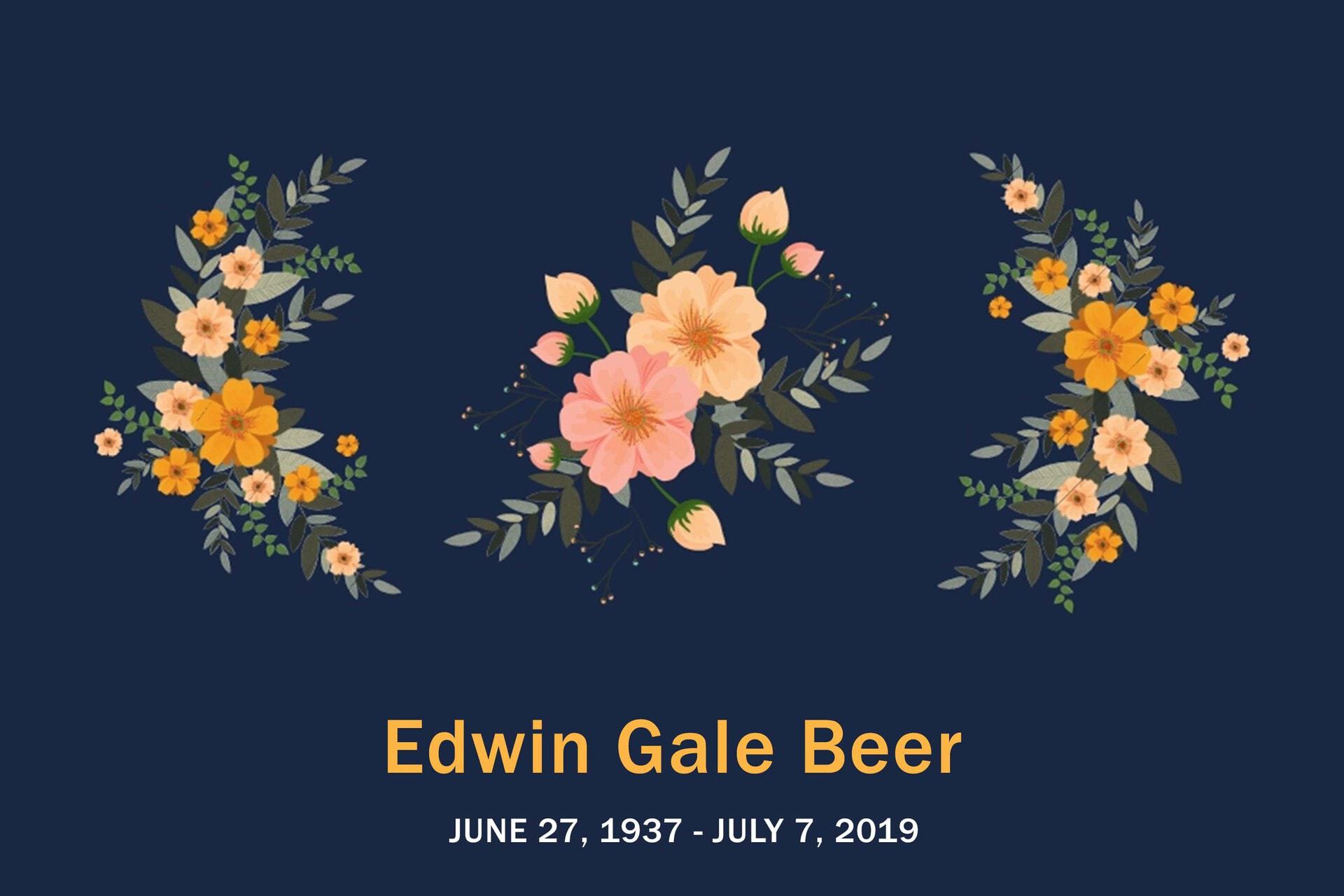 Obituary Edwin Beer
