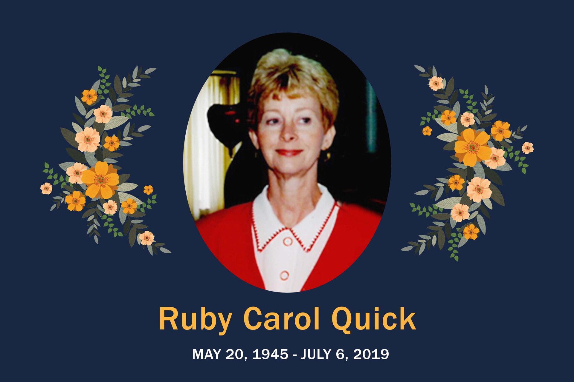 Obituary Rudy Quick