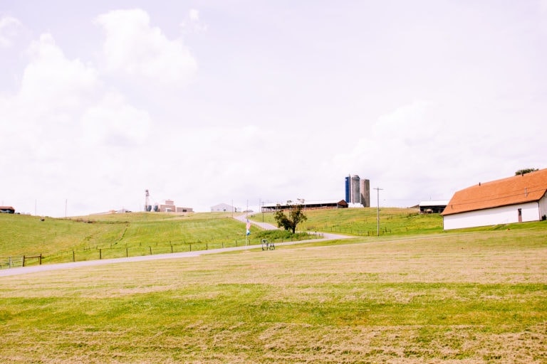 The West Virginia University Animal Science Farm in Morgantown.