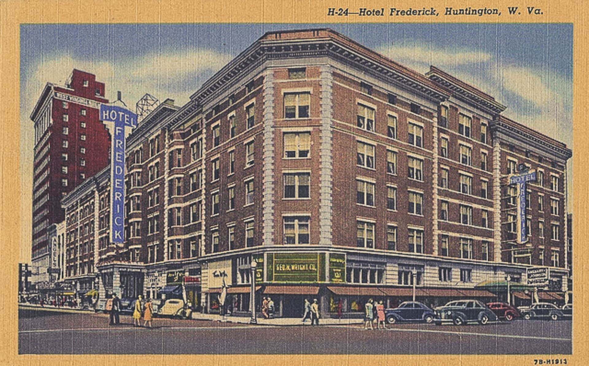 Hotel Frederick postcard