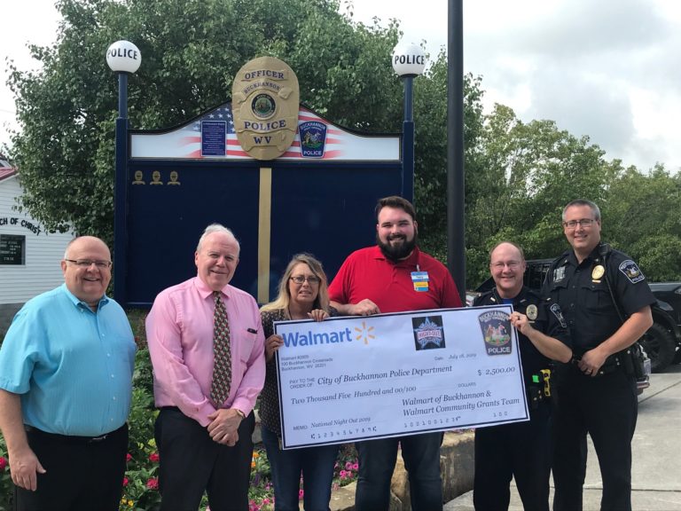 National Night Out Buckhannon Walmart Grant