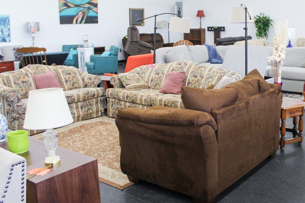 Pop in to Pop's Furniture for big bargains on household basics