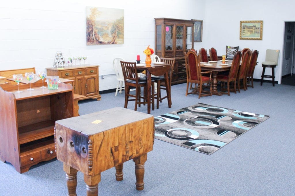 Pop in to Pop's Furniture for big bargains on household basics