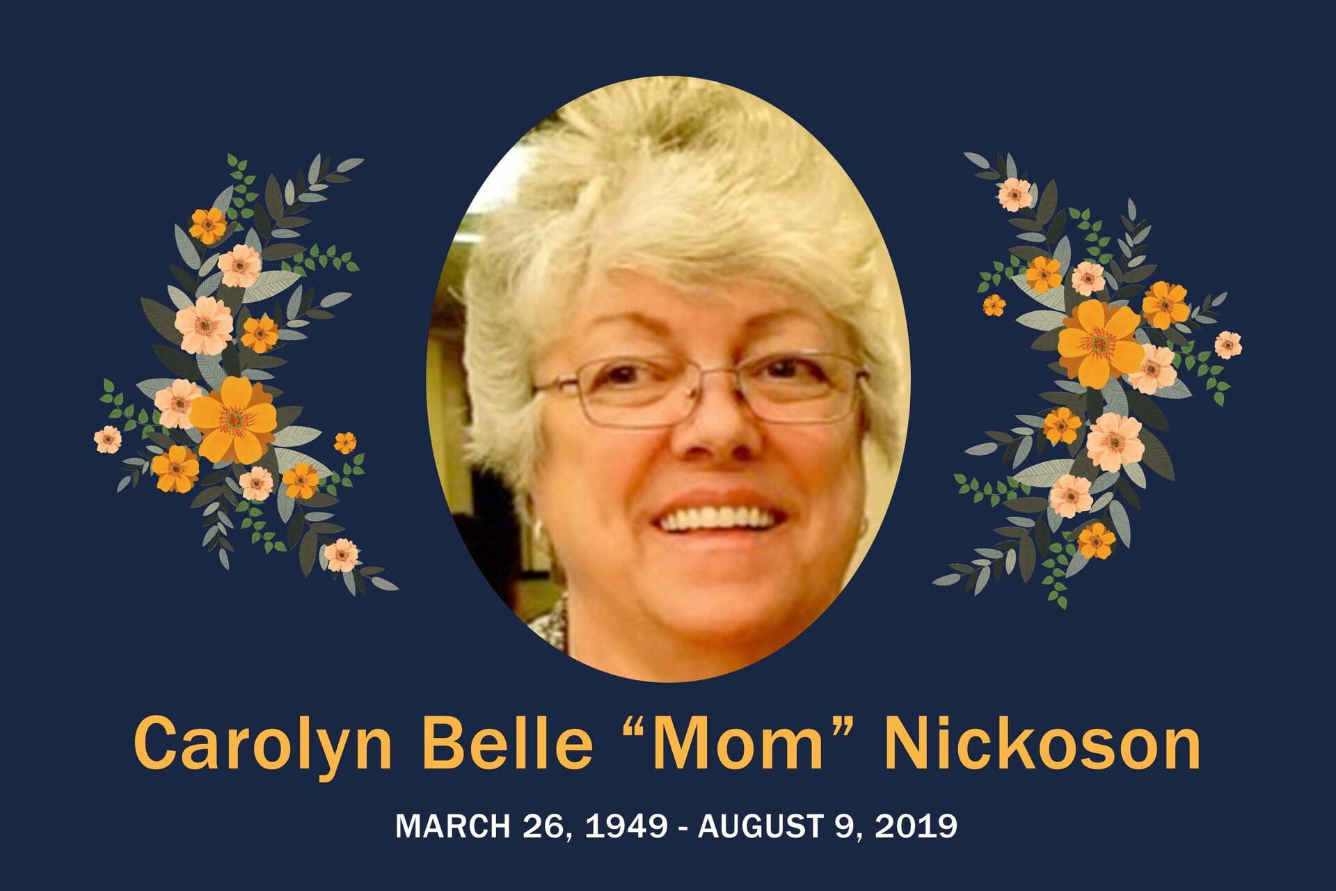 Obituary Carolyn Nickoson