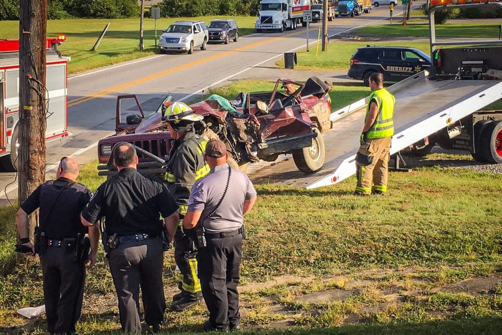Route 20 Wreck