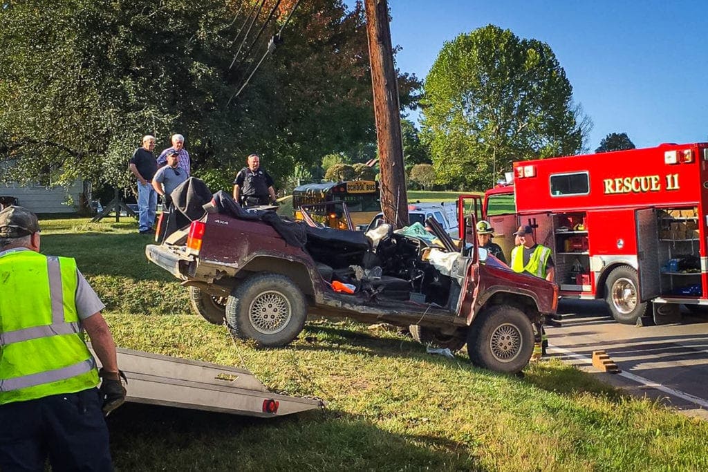 Route 20 Wreck