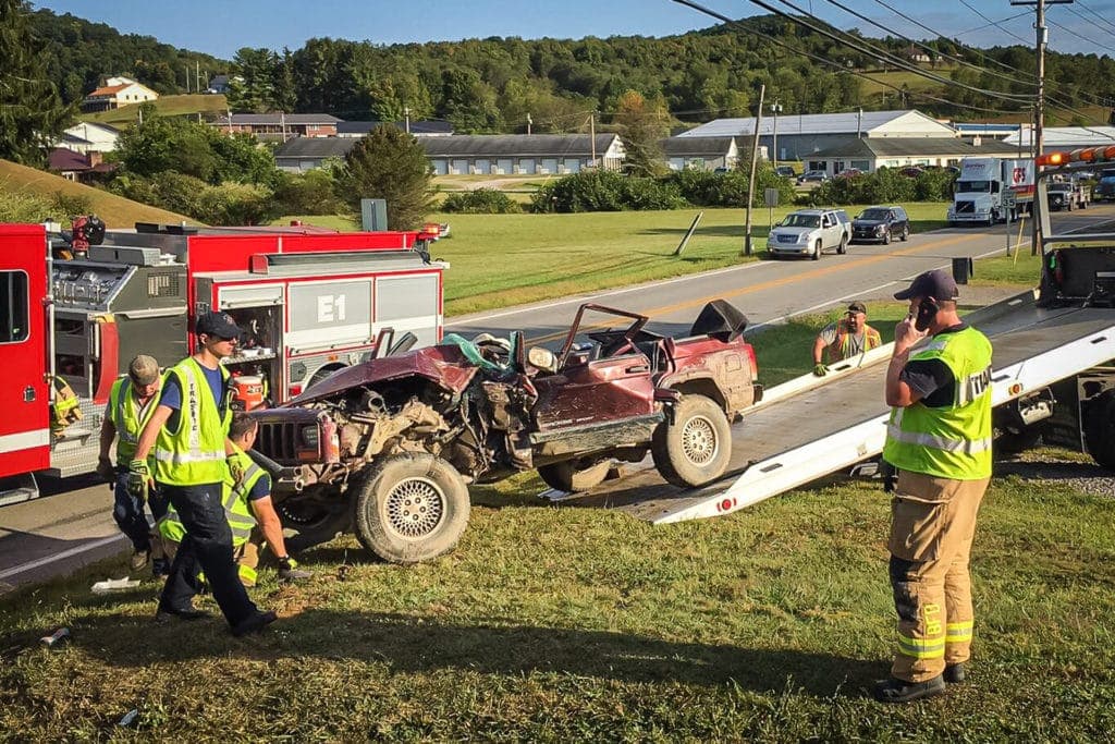 Route 20 Wreck